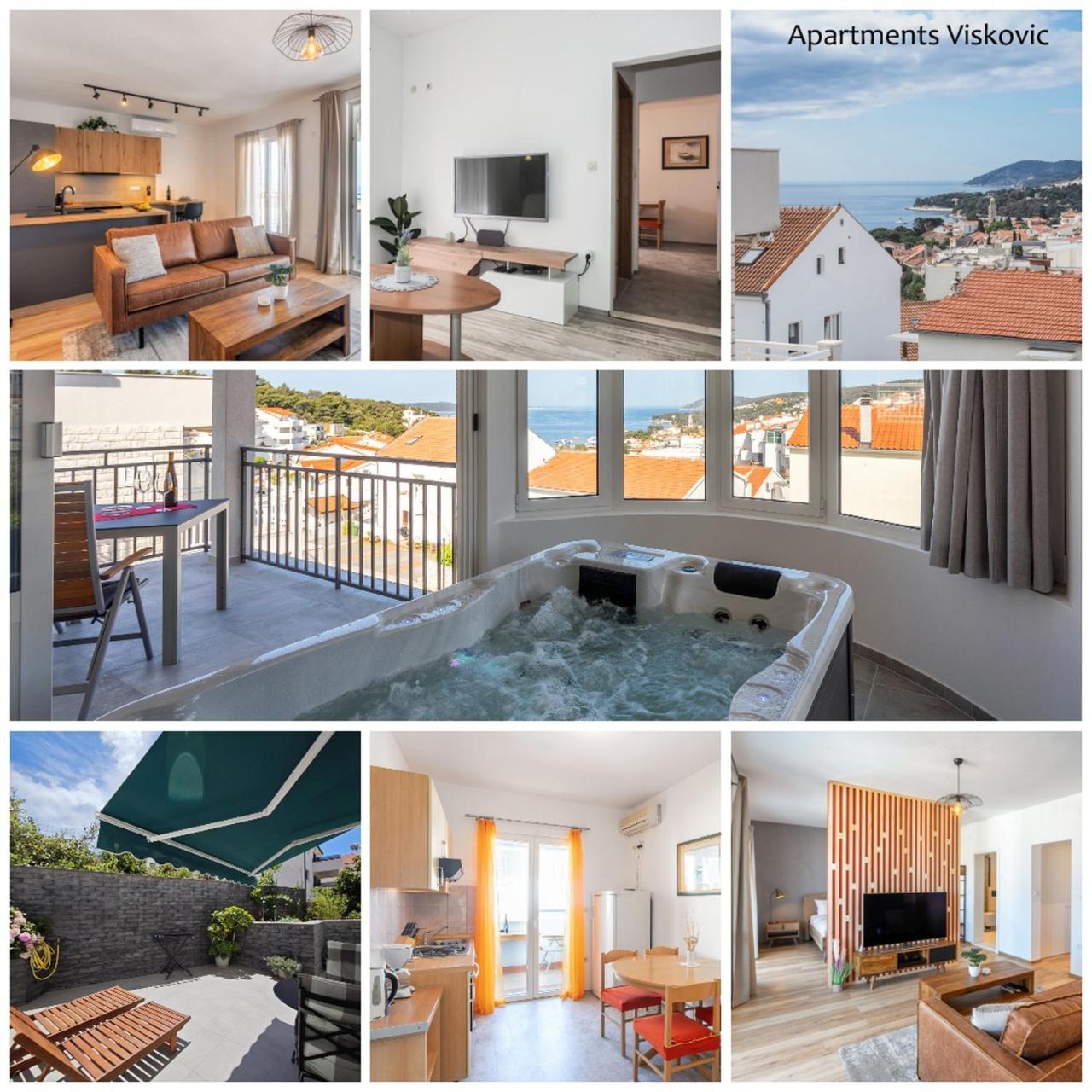 Apartments Viskovic Hvar Town Bagian luar foto